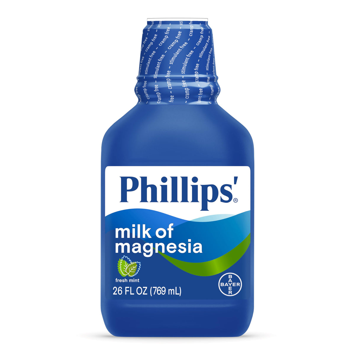 Phillips' Fresh Mint Milk of Magnesia Liquid,26 Fl Oz (Pack of 2) Phillips'Buy Supplements Australia
