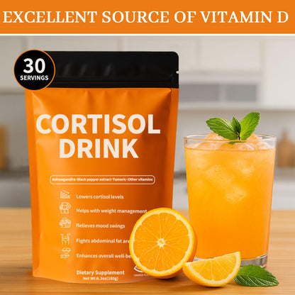 Rulinal Cortisol Drink Powder | Cortisol Supplements for Women | Ashwagandha, L-Theanine, Turmeric Root, Black Pepper Extract for Relax & Focus, Healthy Cortisol Levels, Mental Clarity, Vegan, 6.3oz RulinalBuy Supplements Australia