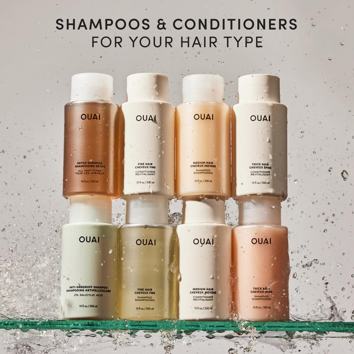 OUAI Fine Hair Conditioner Refill - Volumizing Conditioner Made with Keratin, Biotin and Chia Seed Oil - Adds Softness, Bounce and Volume - Free from Parabens, Sulfates, and Phthalates (32 Oz) OUAIBuy Supplements Australia