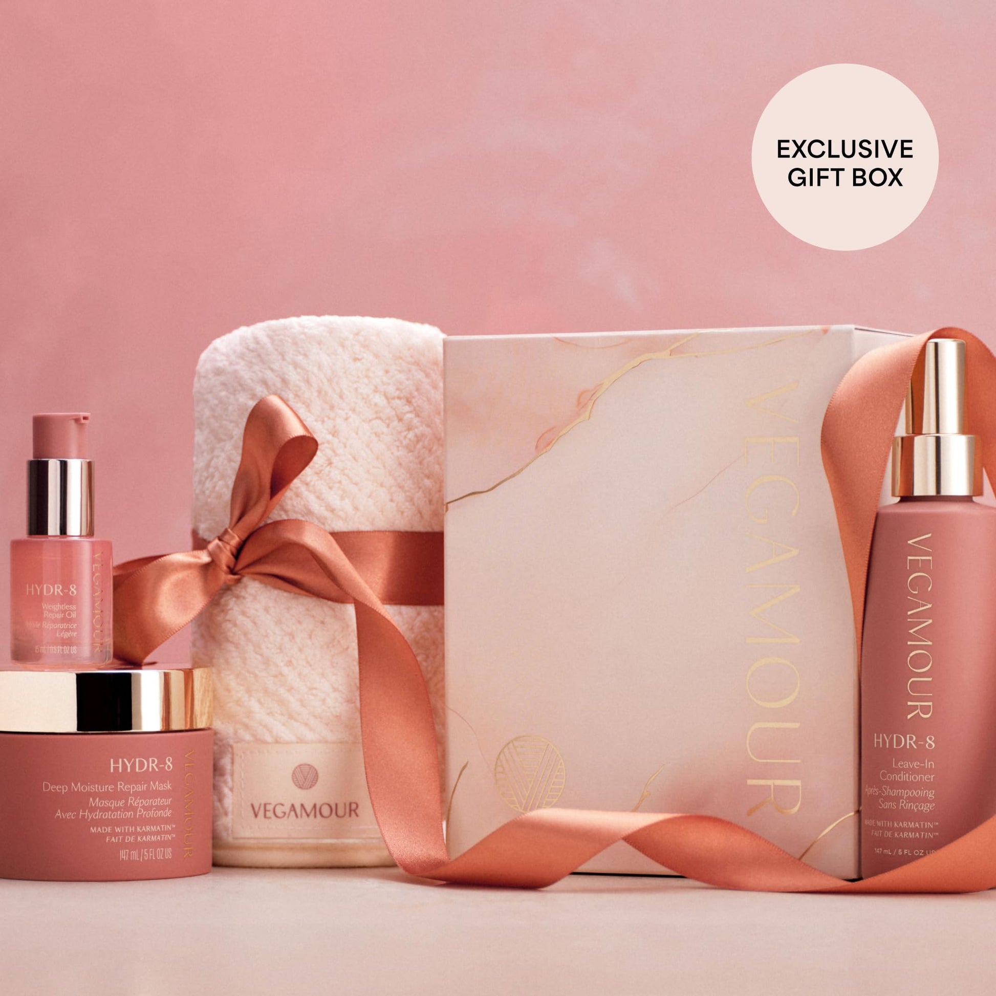 VEGAMOUR HYDR-8 Restorative Ritual Kit - Deep Hydrating Hair Mask, Repair Oil, and Leave In Conditioner Gift Set - $130 Value VEGAMOURBuy Supplements Australia
