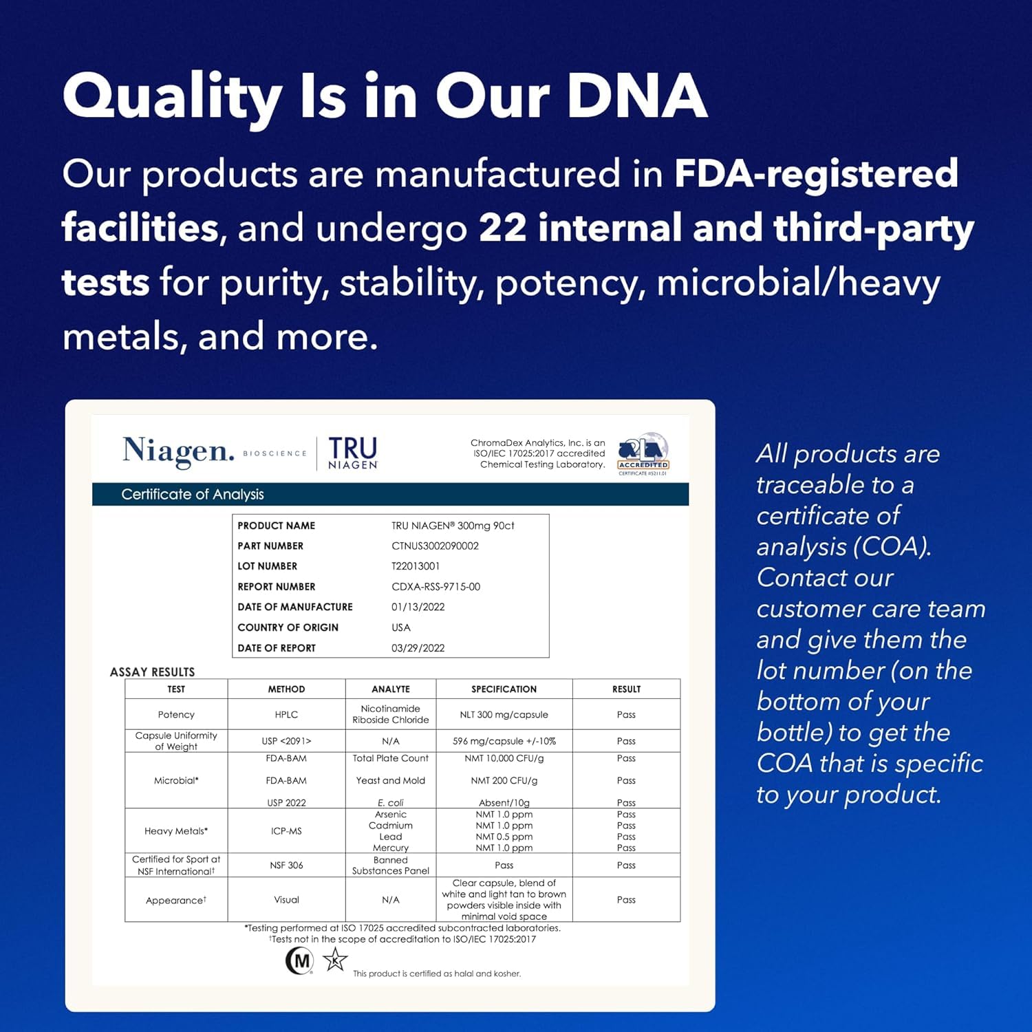 TRU NIAGEN Patented NAD Supplement for Brain Function, Anti Aging & Cell Regeneration, 300mg Niagen, 30 Servings | Supports Cellular Energy, Muscle | Nicotinamide Riboside (NR) Take 1 Daily | 2 Bottle TRU NIAGENBuy Supplements Australia