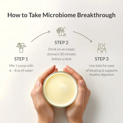 Microbiome Breakthrough™ Gut Support Powder – Vegetarian Vanilla – With Probiotics, Prebiotics, and IgY Max® – Source of L-Glutamine – Supports Digestive Comfort, Gas & Bloating Relief 30 Servings* BIOptimizers buy supplements Au
