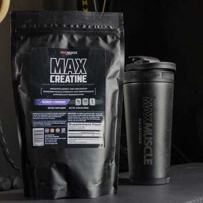 Max Muscle Ultra Pure Creatine Monohydrate Powder 5000 mg (5 Grams) | 3rd Party Purity Tested | 100% Micronized and Unflavored for Maximum Absorption | Keto Friendly | 8.8 Ounces | 50 Servings Max MuscleBuy Supplements Australia