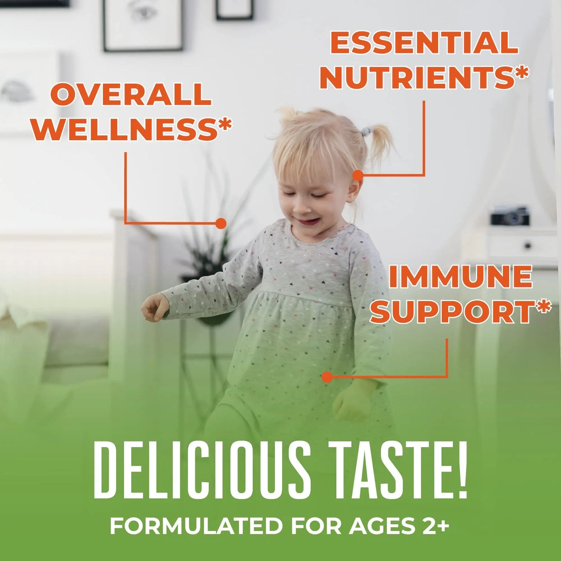 MaryRuth Organics Sugar Free Vitamin Gummies for Kids Age 2 | 2 Month Supply Multivitamin with Vitamin C, D3, Zinc | 1 Gummy Per Day | Toddler Vitamins MaryRuth OrganicsBuy Supplements Australia