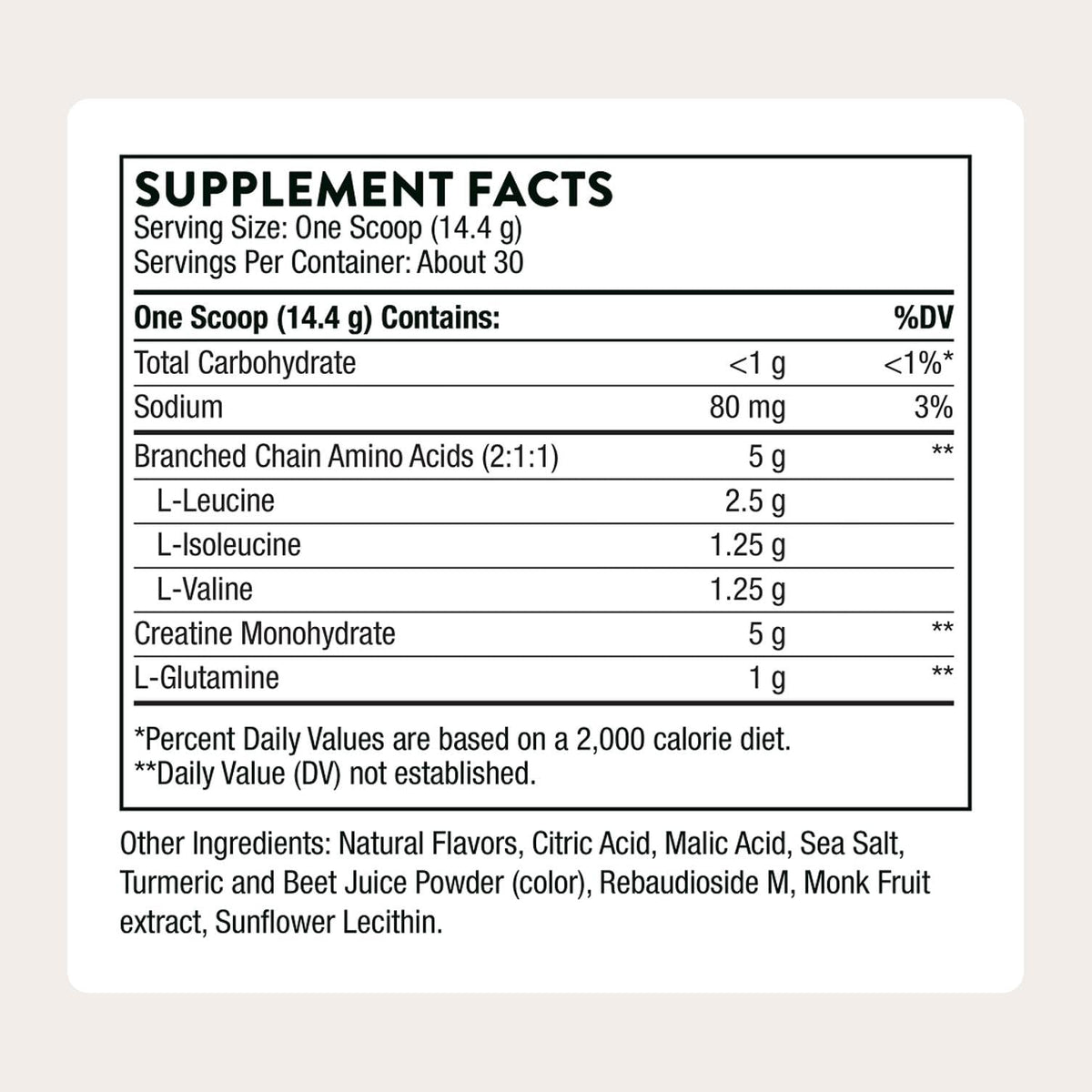 THORNE - Creatine + BCAAs - Micronized Creatine Monohydrate + BCAA Powder - Support for Muscles, Exercise Endurance & Recovery* - for Women & Men - Peach Mango - NSF Certified for Sport - 30 Servings THORNE buy supplements Au