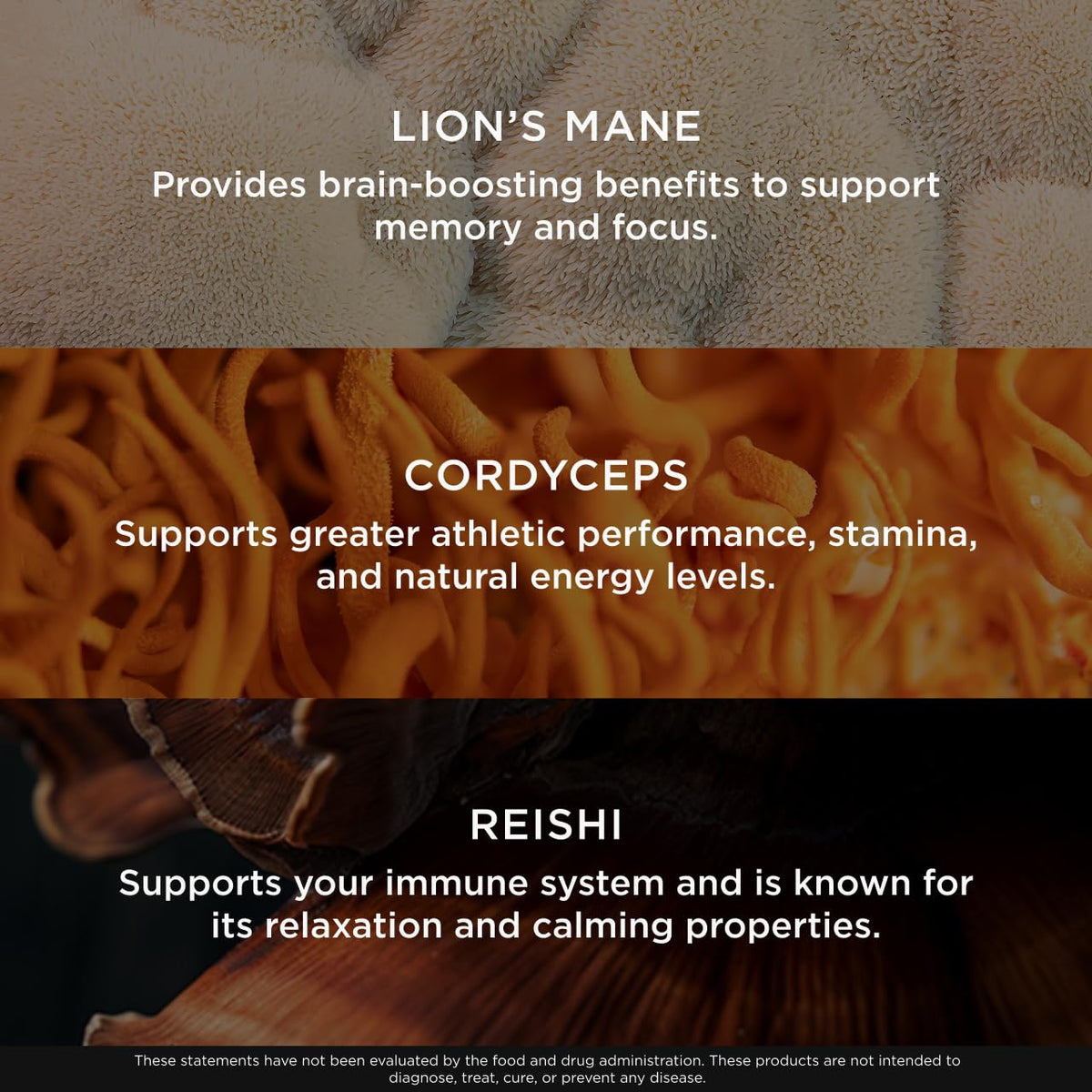 The Genius Brand Genius Mushroom - Plant-Based Supplement for Immune, Focus & Energy Support - Lion's Mane, Cordyceps & Reishi - Organic & Non-GMO - Butter Toffee - 60 Soft Chews The Genius BrandBuy Supplements Australia