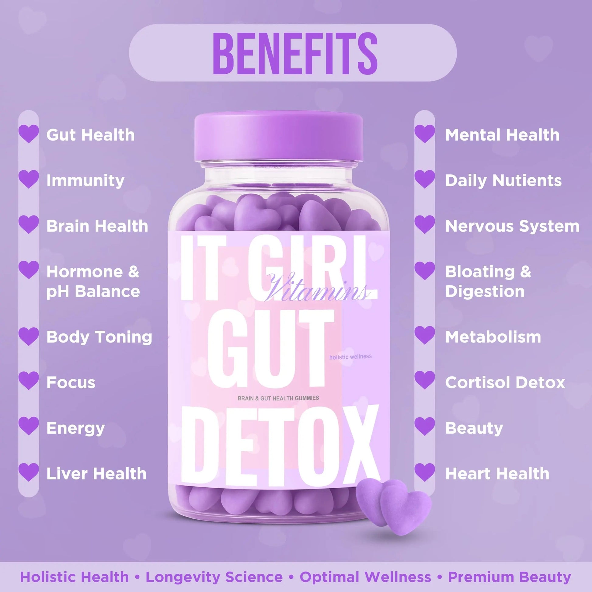 Gut Health Cleanse Detox Gummies for Women & Teens – Probiotics, Prebiotics, Digestive Enzymes & Superfoods Greens Blend – Vegan Daily Digestive Supplement for Bloating Relief, Debloat & Gut Wellness It Girl VitaminsBuy Supplements Australia