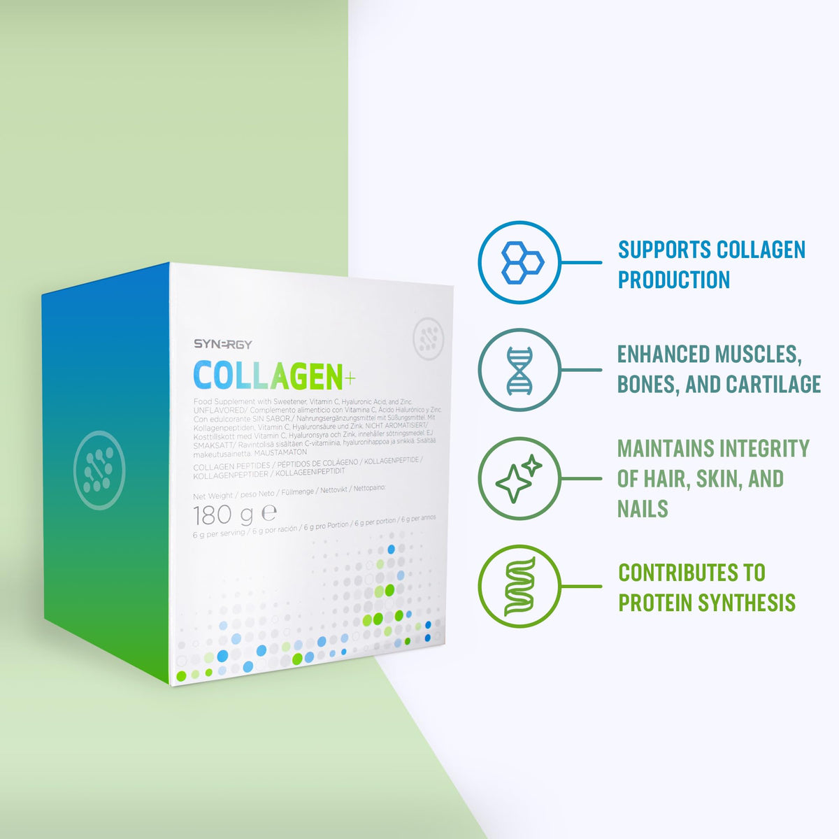 Synergy Worldwide Collagen+ 30 doses | 5810mg Collagen with Vitamin C, Hyaluronic Acid and Zinc Synergy WorldwideBuy Supplements Australia