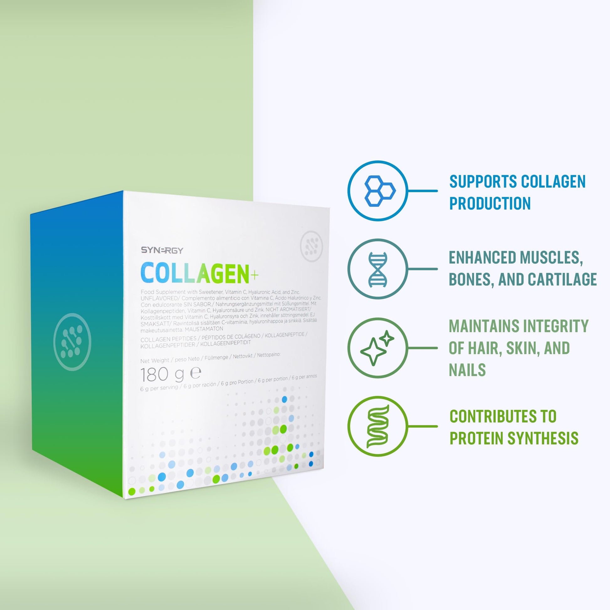 Synergy Worldwide Collagen+ 30 doses | 5810mg Collagen with Vitamin C, Hyaluronic Acid and Zinc Synergy WorldwideBuy Supplements Australia