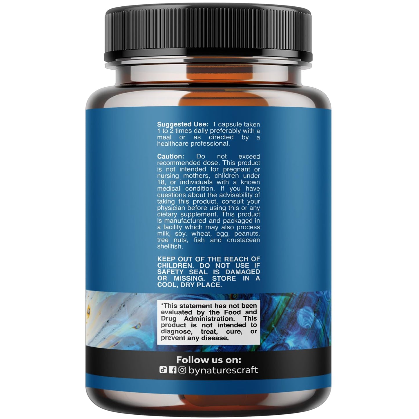 Herbal Adaptogen Mood Support Supplement - Calming Adaptogens Supplement for Stress & Cortisol Management with Ashwagandha Rhodiola Rosea & Maca Root - Vegan & Daytime Friendly - 60 Count Natures CraftBuy Supplements Australia