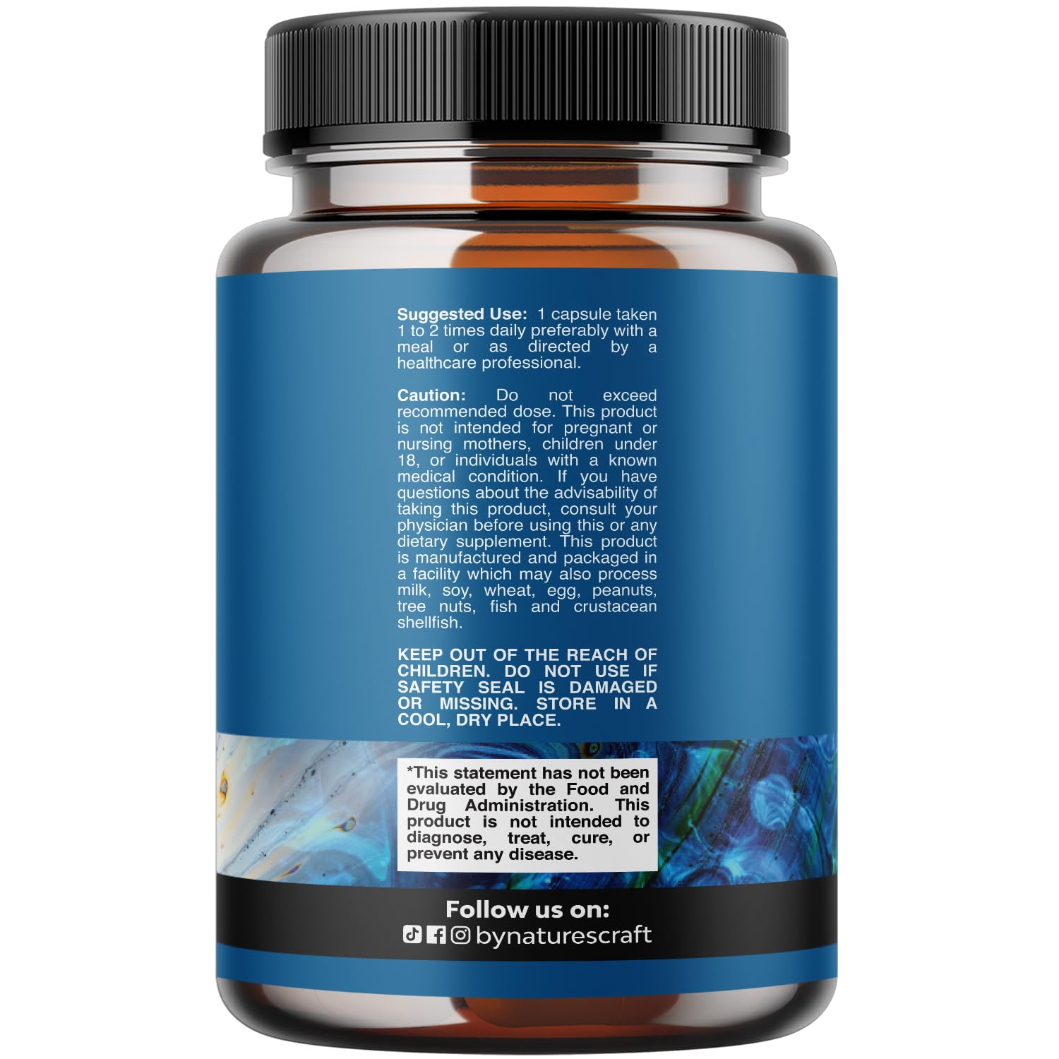 Herbal Adaptogen Mood Support Supplement - Calming Adaptogens Supplement for Stress & Cortisol Management with Ashwagandha Rhodiola Rosea & Maca Root - Vegan & Daytime Friendly - 60 Count Natures CraftBuy Supplements Australia