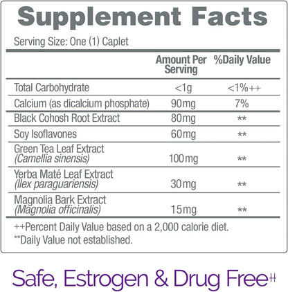 Estroven Stress Relief & Energy Boost for Menopause Relief - 28 Ct. - Clinically Proven Ingredients Provide Stress & Energy Support + Night Sweats & Hot Flash Relief - Drug-Free and Gluten-Free EstrovenBuy Supplements Australia