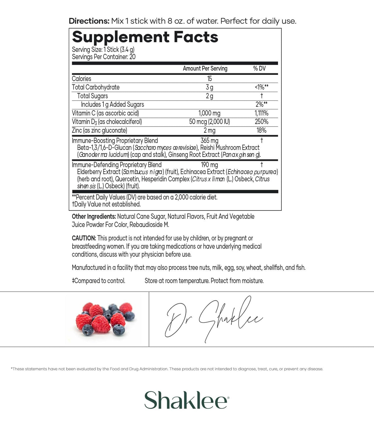 Shaklee - Triple Defense Boost - 20 Servings ShakleeBuy Supplements Australia