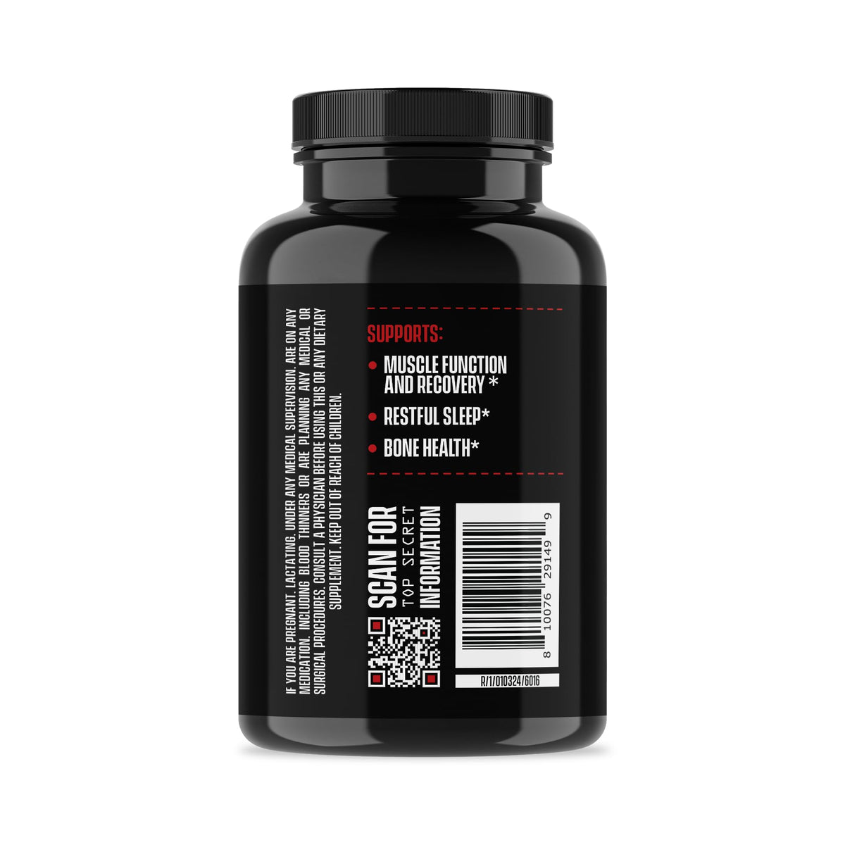 Jocko Fuel Magnesium Complex Supplement - Magnesium Glycinate, Citrate, & Taurate Capsules Dietary Supplement for Muscle Recovery & Relaxation, Heart, Nerve, Bone Support, & Sleep 30-Day Supply Jocko FuelBuy Supplements Australia