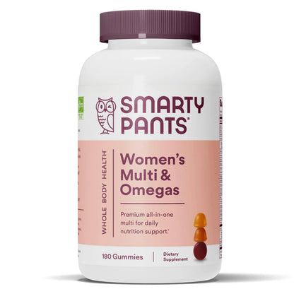 SmartyPants Kids Probiotic Immunity Gummies: Prebiotics & Probiotics for Digestive Health & Women's Multivitamin Gummies: Omega 3 Fish Oil (EPA/DHA) SmartyPantsBuy Supplements Australia
