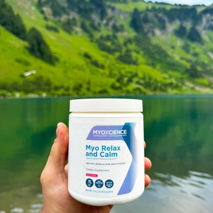 MYOXCIENCE Myo Relax & Calm | Myo-Inositol, L-Theanine, Taurine, Magnesium & GABA | Supports Sleep, Neurotransmitter & Hormone Support (Berry Flavor) (60 Servings) MYOXCIENCE buy supplements Au