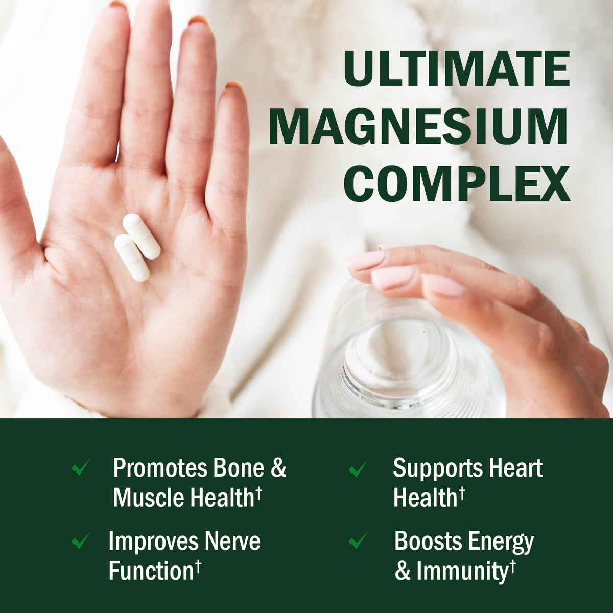 BioSchwartz Magnesium Complex Supplement (90 Capsules) 350mg Magnesium Glycinate Citrate Malate and Taurate Per Serving for Healthy Nerves Muscles Heart Sleep Support (Vegan, Gluten-Free, Non-GMO) BioSchwartzBuy Supplements Australia