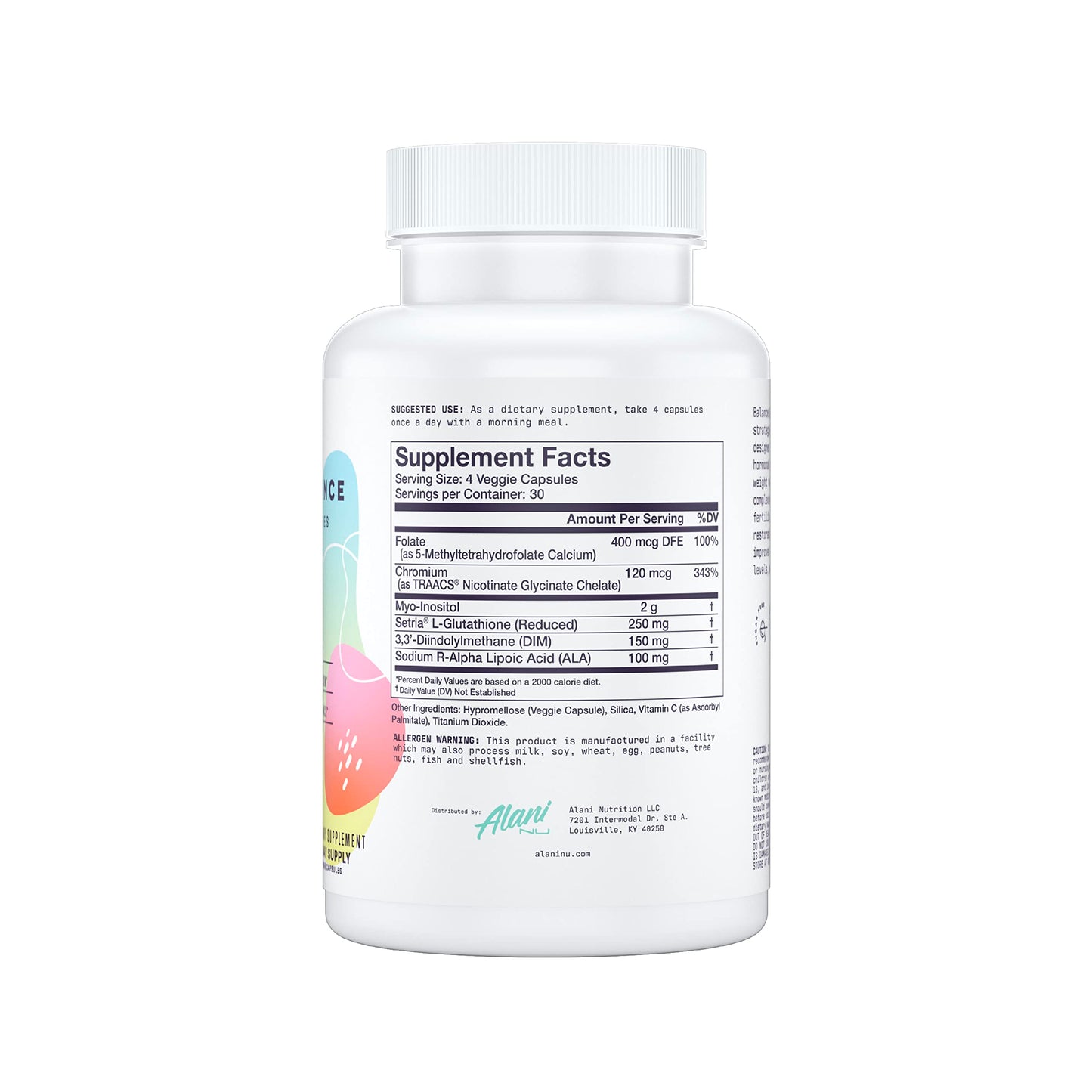 Alani Nu Hormonal Balance, Weight Management Support, Skin Complexion Support, 120 Capsules Alani NuBuy Supplements Australia