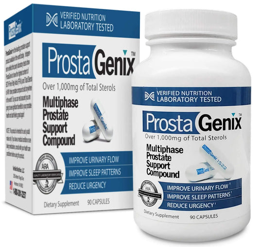 ProstaGenix Multiphase Prostate Supplement-Featured on Larry King Investigative TV Show - Over 1 Million Sold -End Nighttime Bathroom Trips, Urgency, & More. 90 Capsules ProstaGenixBuy Supplements Australia