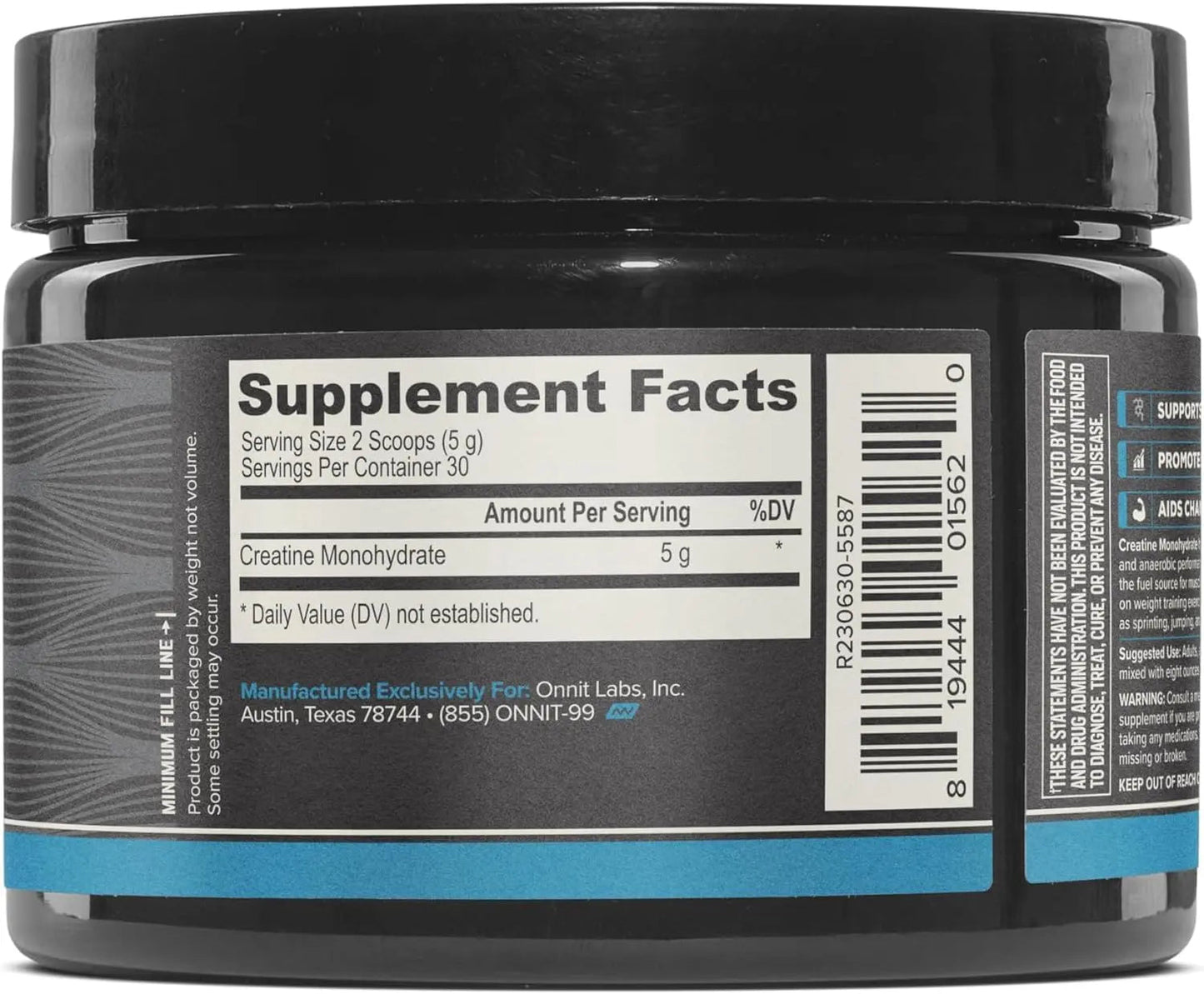 ONNIT Total Wellness & Performance Bundle: Total Human Multivitamin Packs (30-Day Supply) + Creatine Monohydrate Powder (30 Servings) ONNITBuy Supplements Australia