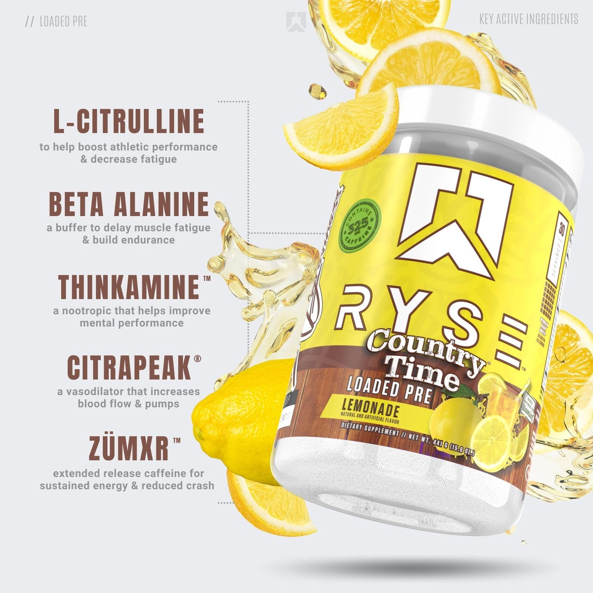 RYSE Up Supplements Loaded Pre Workout Powder Supplement for Men & Women RYSE Up SupplementsBuy Supplements Australia
