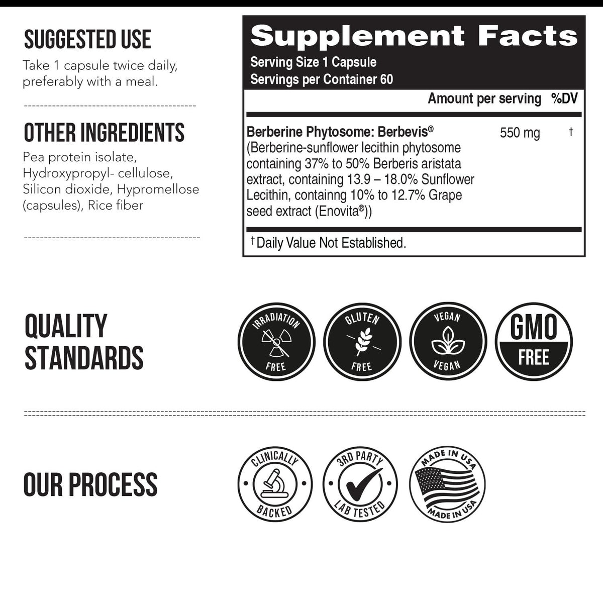 SoActive Berberine 550mg: 9.6X Higher Absorption, Clinically Proven Most Effective Triquetra HealthBuy Supplements Australia