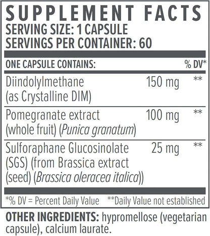 Biote Nutraceuticals - DIM SGS + - Hormone + Detox (60 Capsules) BioteBuy Supplements Australia