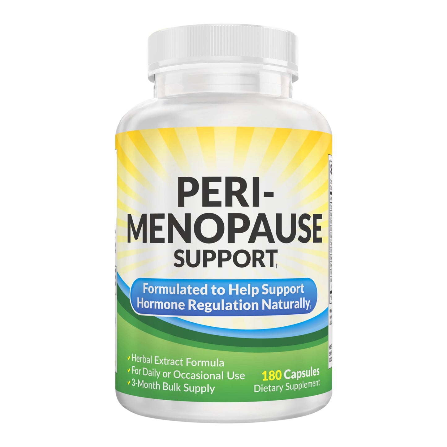 Perimenopause Support (3-Month) Supplement Blend | Women's Health & Hormone Support with 11 Herbs & Extracts | Female Hormonal Balance Supplements | 90-Day Bulk Supply | 180 Capsules Elevate Recovery SupplementsBuy Supplements Australia