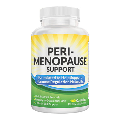 Perimenopause Support (3-Month) Supplement Blend | Women's Health & Hormone Support with 11 Herbs & Extracts | Female Hormonal Balance Supplements | 90-Day Bulk Supply | 180 Capsules Elevate Recovery SupplementsBuy Supplements Australia