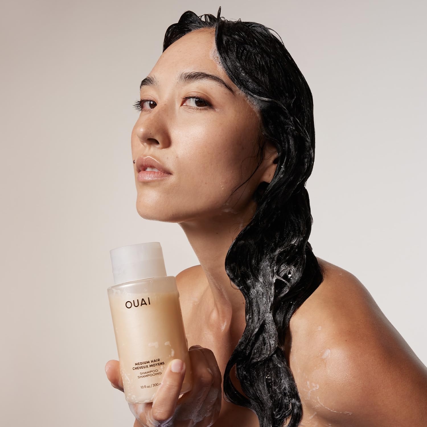 OUAI Medium Shampoo Refill - Hydrating Shampoo with Coconut Oil, Babassu, Kumquat Extract and Keratin - Strengthens, Nourishes and Adds Shine - Paraben, Phthalate and Sulfate Free Hair Care (32 Fl Oz) OUAIBuy Supplements Australia