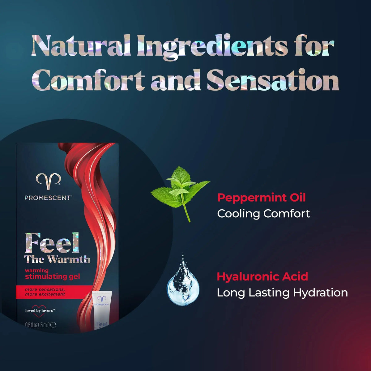 Promescent Warming Gel for Women, Personal Gel for Her, Intimate Lube, Non-Sticky Warming Lubricant, 75 Applications (15ml) Promescent buy supplements Au