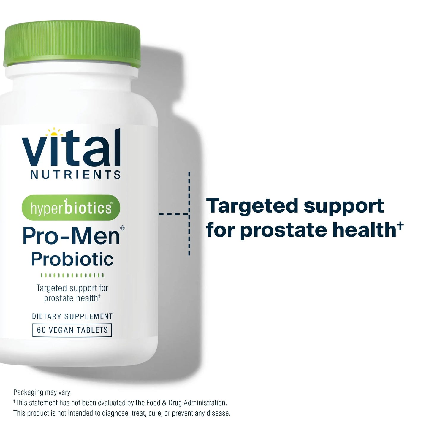 Hyperbiotics Vital Nutrients Pro Men Probiotics | Vegan Advanced Probiotics for Men | Clinically Studied for Prostate Health, Digestive Balance and Gut Health* | Gluten, Dairy, Soy Free | 60 Tablets HyperbioticsBuy Supplements Australia