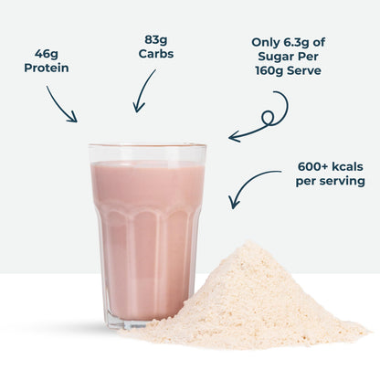 Kinetica OatGain Weight Gainer 600+ Calories & 47g Protein per Serving, 2.4 kg KineticaBuy Supplements Australia