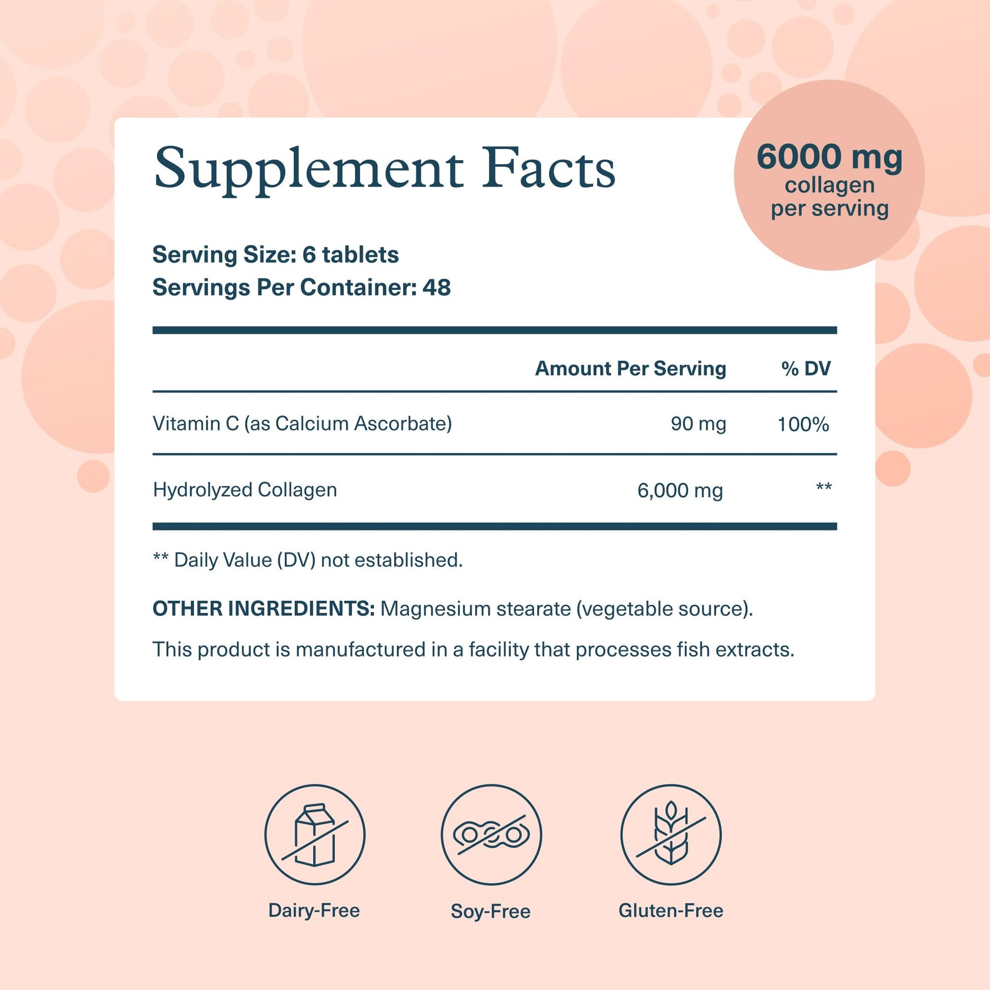 Youtheory Advanced Collagen - 6,000 mg Hydrolyzed Collagen Peptides - Includes Antioxidants & Contains Vitamin C - Hair Growth, Nails, Joint Health & Bone Support* - 290 Tablets (48-Day Supply) Youtheory buy supplements Au