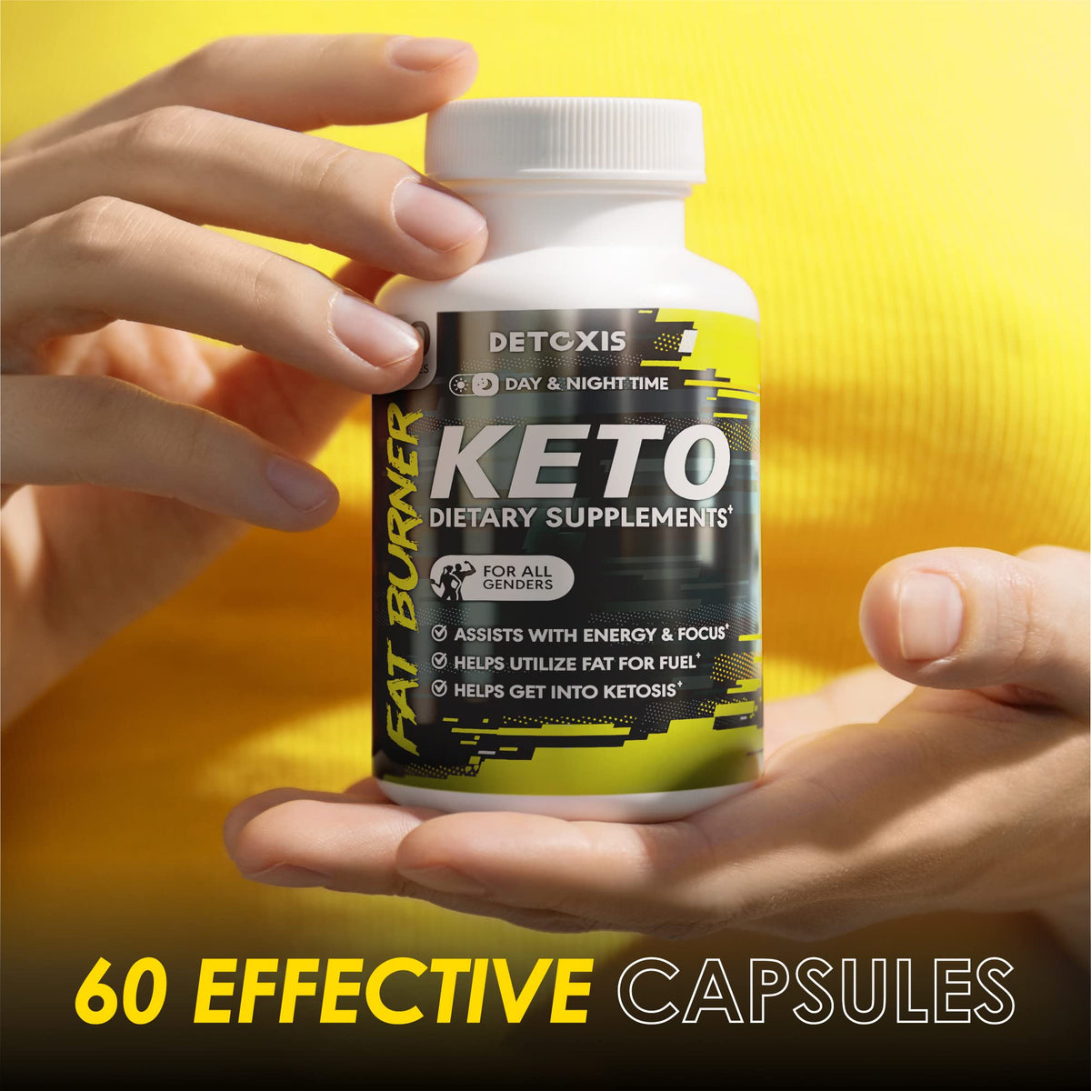 Keto Pills - 60 Ketogenic Diet Support Capsules - Keto Weight Management - Increase DetoxisBuy Supplements Australia