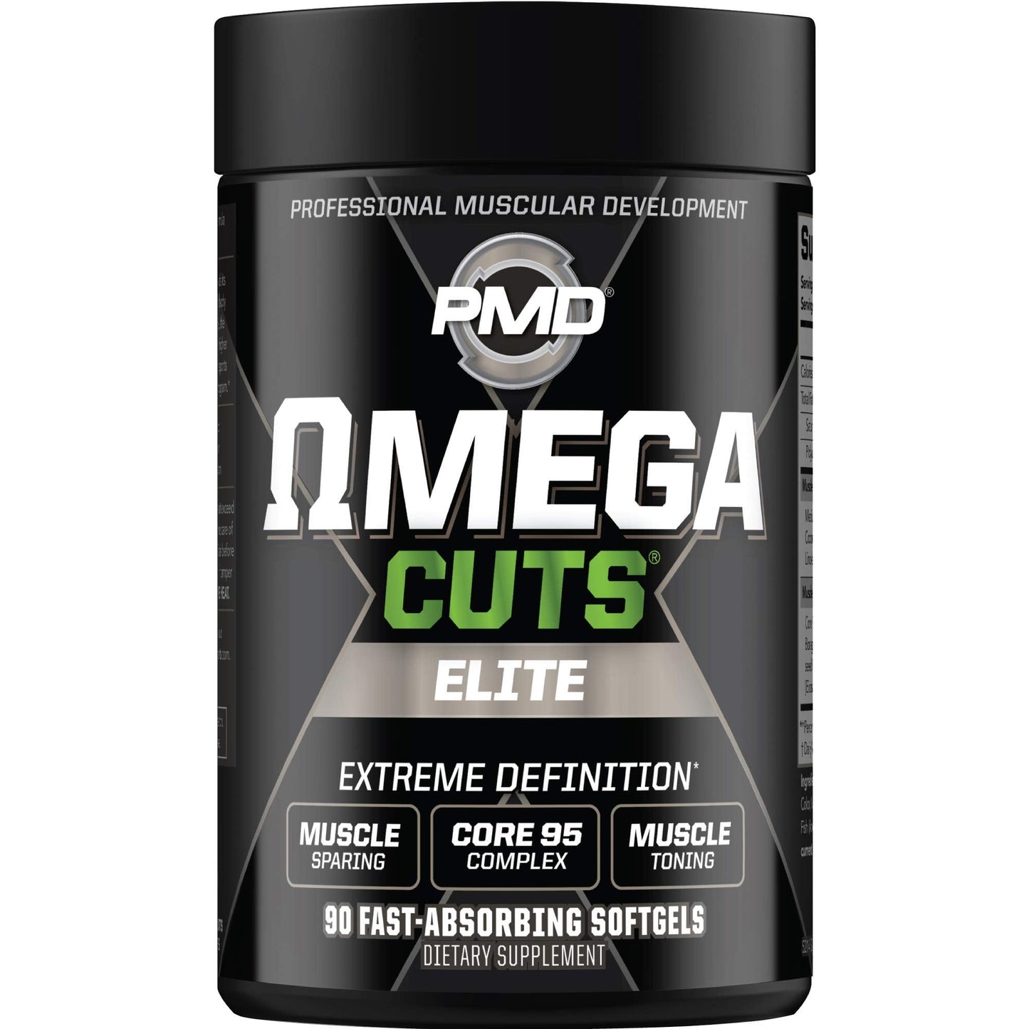PMD Sports Ultra Pump Fuel Insanity - Pre Workout – Cherry Slush (30 Servings) Sports Omega Cuts Elite Thermogenic Fat Burner (90 Softgels)