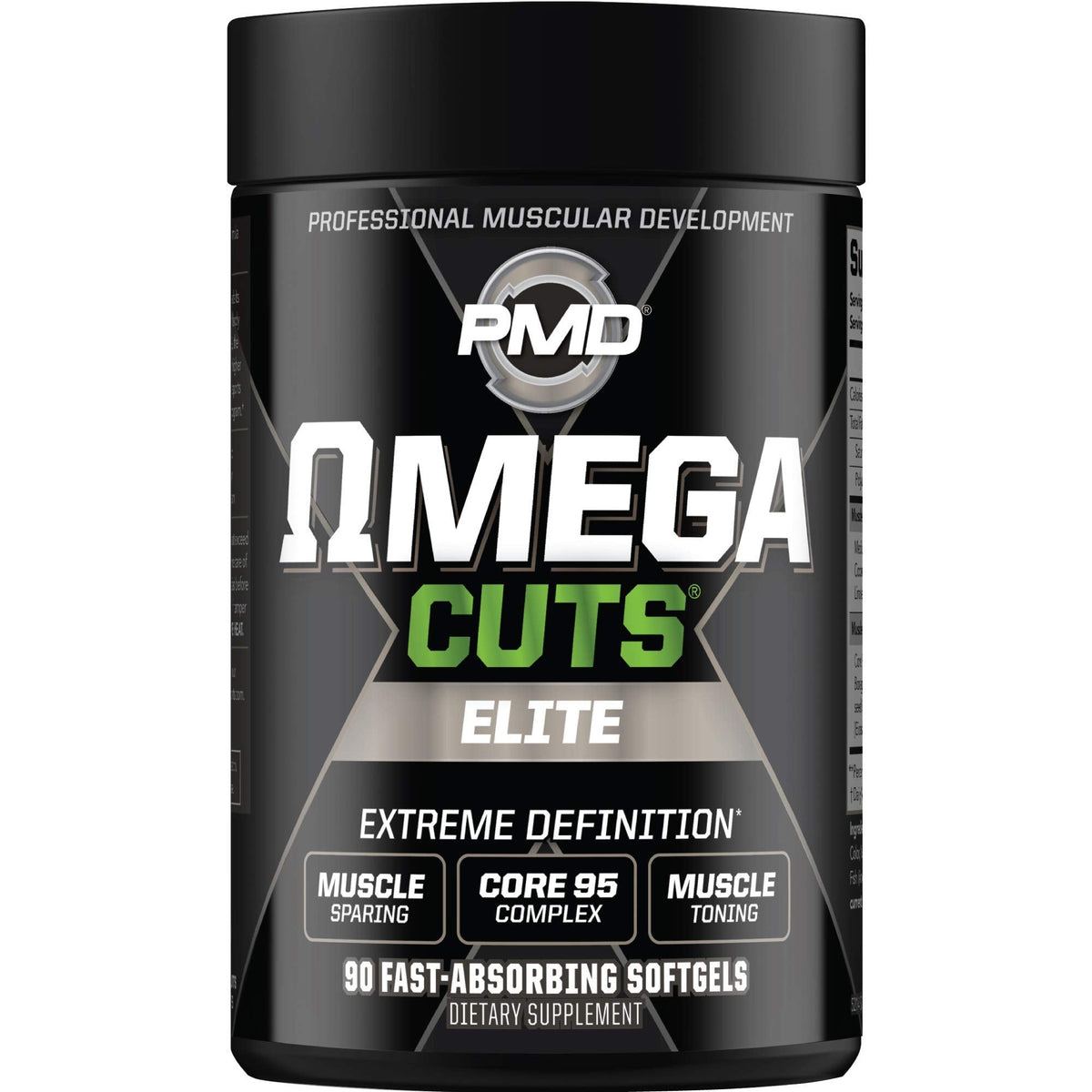 PMD Sports Ultra Pump Fuel Insanity - Pre Workout – Pink Lemonade (30 Servings) Sports Omega Cuts Elite Thermogenic Fat Burner (90 Softgels)