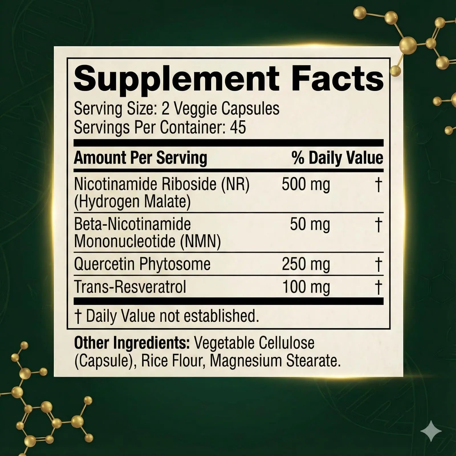 Auivty Liposomal NAD+ NMN Supplement with COQ10, Nicotinamide Riboside, Trans-Resveratrol, 900mg, 90 Veggie Capsules AuivtyBuy Supplements Australia