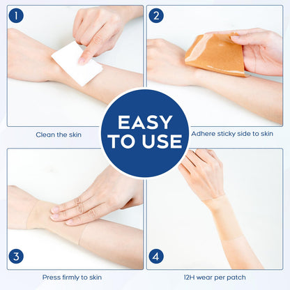Uposiut Lidocaine 4% Patches - Extra Strength Lidocaine Patches (40 Patches), for Neck, Shoulder, Back, Knee, and Ankle Muscles, 12-Hour Effectiveness-A001L UposiutBuy Supplements Australia