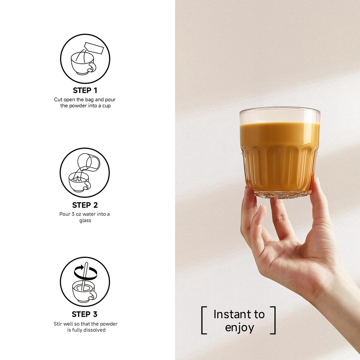 Collagen Peptide Milk Coffee - Rich in Premium Marine Fish Collagen Peptides, Multivitamins (B6/B12/C/E) and Prebiotics, Instant Milk Coffee with Creamer for Skin, Antioxidant, Aging and Gut Health 9 YOUNG-BASICBuy Supplements Australia