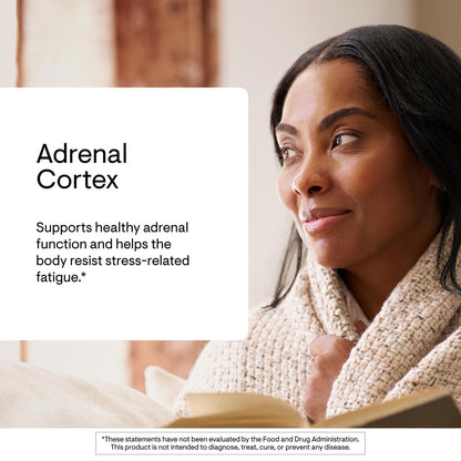 THORNE - Adrenal Cortex - Supplement for Cortisol Management - Supports Healthy Adrenal Gland Function, Stress Management, Immune System, Fatigue & Metabolism