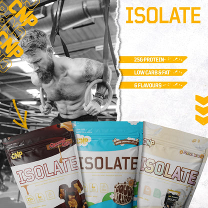 CNP Professional Isolate, Premium Whey Protein Isolate, 26g Protein, 1.6kg & 900g, 53/30 Servings CNP ProfessionalBuy Supplements Australia