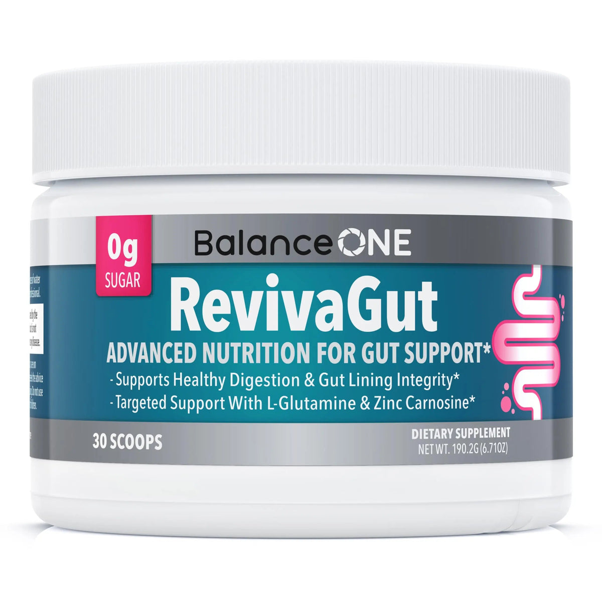 Balance ONE 2-Month Complete Digestive Support Bundle – Intestinal Barrier & Microbiome Kit – Includes 2X RevivaGut Powder & 1x Daily Probiotic (3 Pieces) Balance ONEBuy Supplements Australia