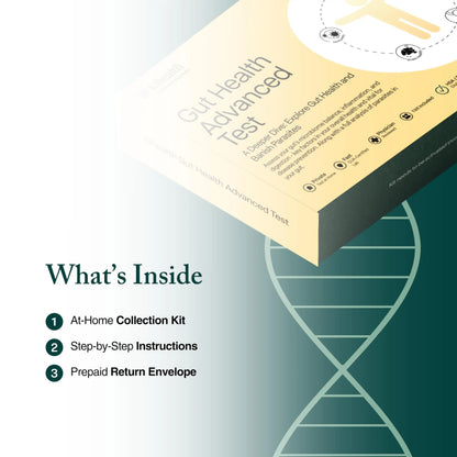 KiHealth – Gut Health Advanced Test – Comprehensive Stool Test for Microbiome, Digestion, & Inflammation – at-Home Kit KihealthBuy Supplements Australia