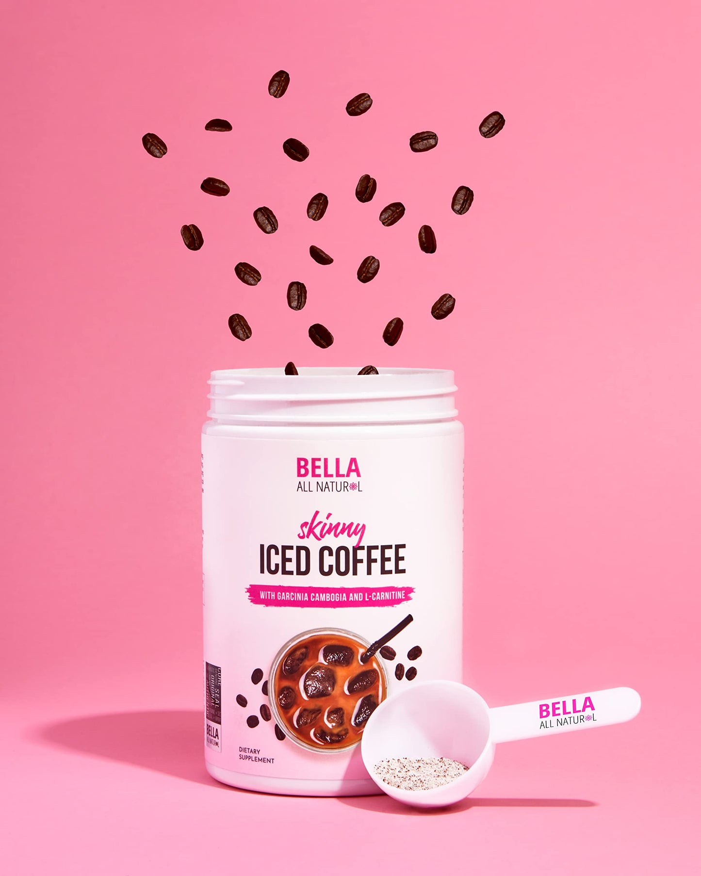 Bella All Natural Skinny Iced Coffee - Good Taste - 500 Grams Bella All NaturalBuy Supplements Australia