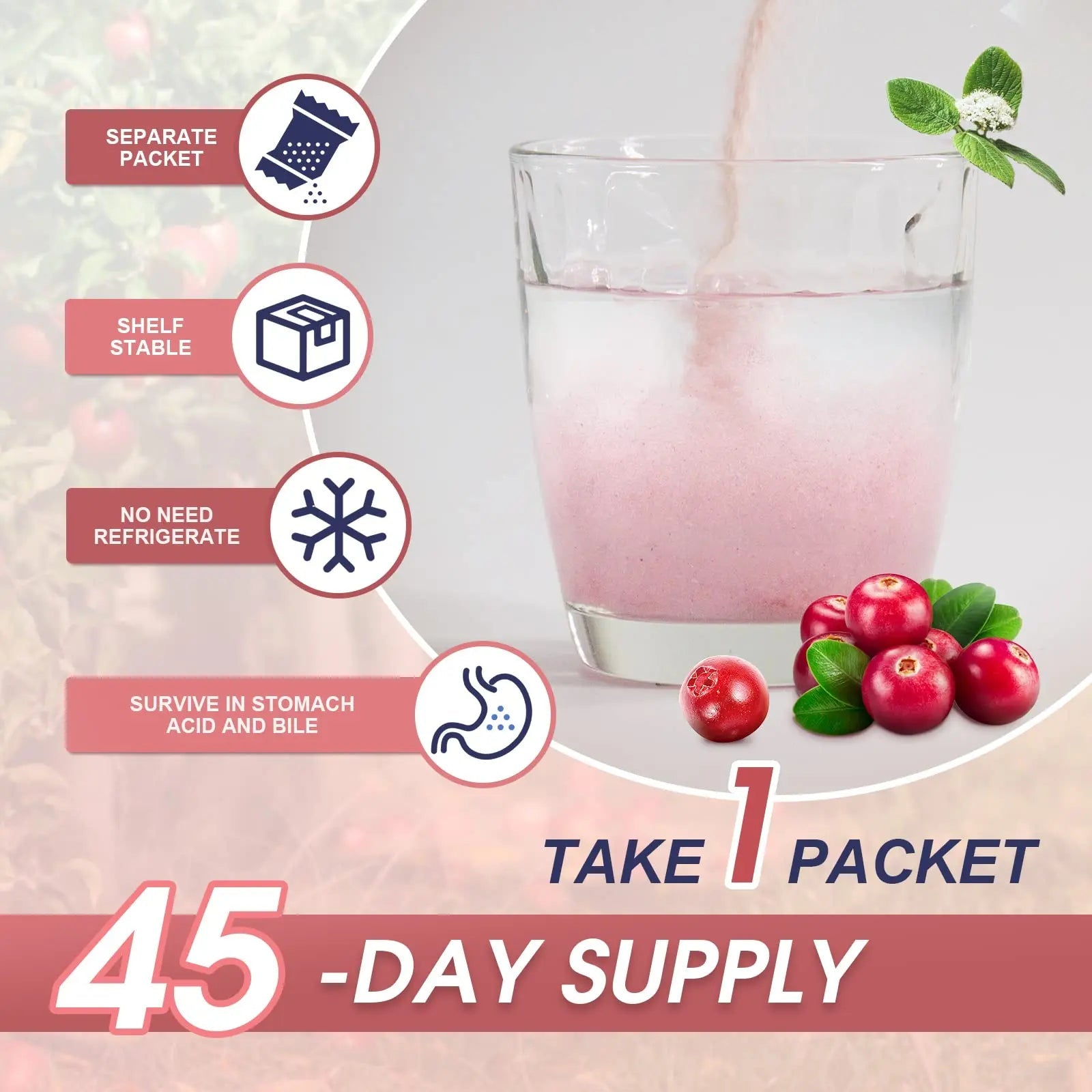 NATURE TARGET Probiotics-for-Women Prebiotics-and-Probiotics-Powder, 100-Billion-CFUs 45-Day-Supply, Women's-Probiotic with D-Mannose and Cranberry for Urinary Tract/Gut/Digestive Health NATURE TARGET buy supplements Au