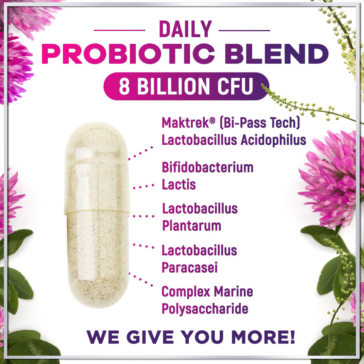 Menopause Supplements for Women - Complete Hot Flash Night Sweats & Menopause Relief Pills, 8 Billion CFU Probiotics with Dong Quai & Black Cohosh for Vaginal, Digestive Support - 60 Capsules Hello Lovely!Buy Supplements Australia