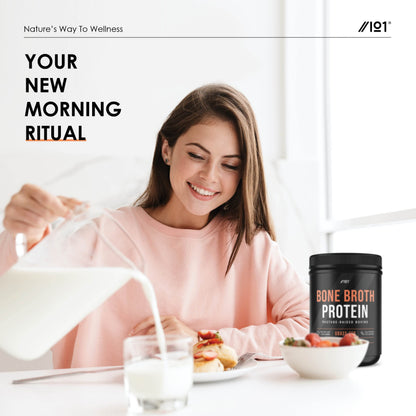 Bone Broth Beef Protein Powder - 400g - Unflavoured - 100% Grass-Fed & Pasture Raised Beef ALPHA01Buy Supplements Australia
